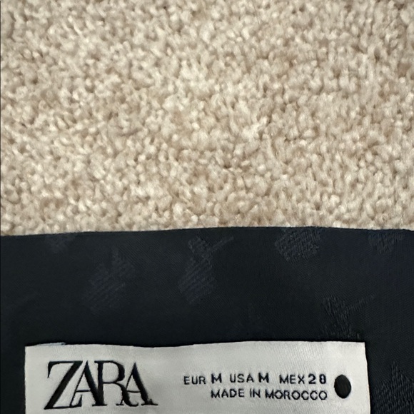 NWOT Zara Floral Jacquard Tie Waist, Obi-Style Fabric Sash, Wide Cummerbund Belt - Picture 3 of 8